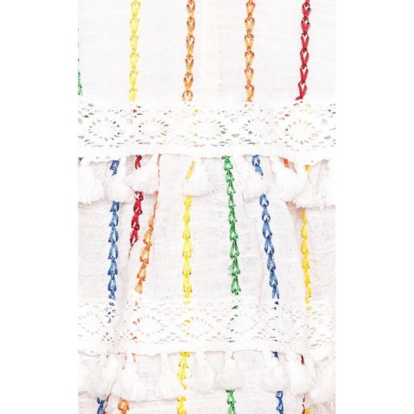 Place Nationale Tende Wing Sleeve Mini Dress S - Picture 4 of 9